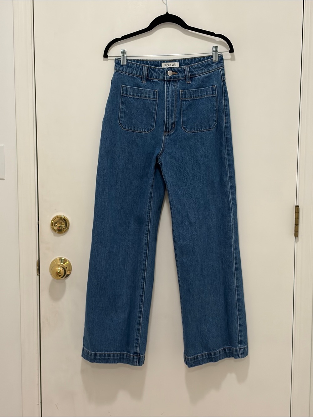 ROLLA'S Blue Sailor Wide-Leg Women’s Jeans. Size 27